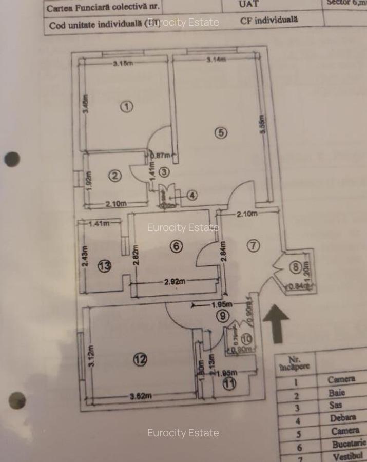 Drumul Taberei - in apropiere de B-dul 1 Mai, vanzare ap. 3 camere - 15