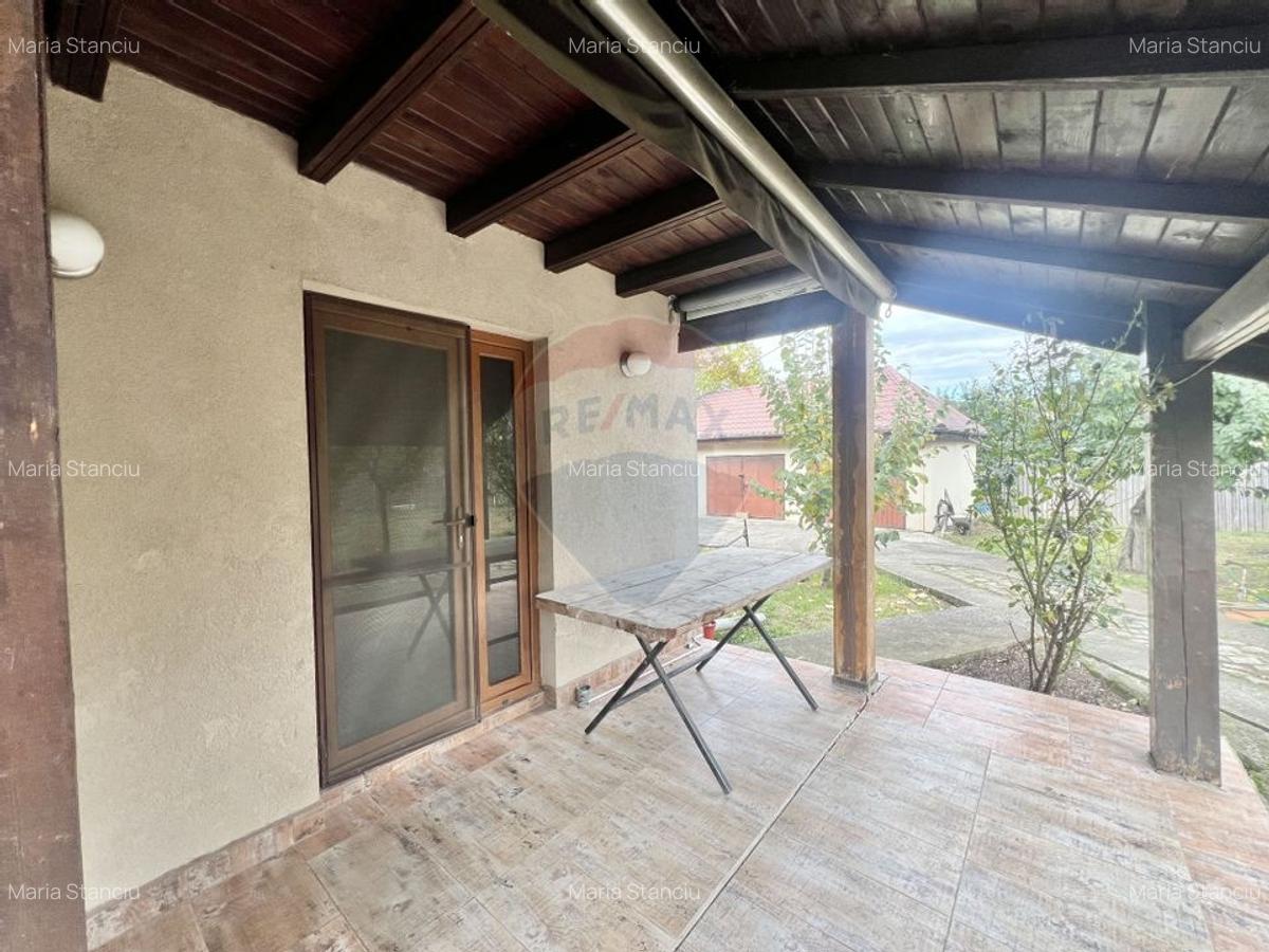 Casa de lemn cu teren generos de 1312 mp de vanzare in Fundulea - 32