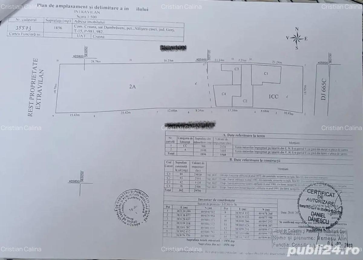 Casa de vanzare cu teren Sat Dumbraveni, Comuna Crasna (Gorj) - 7