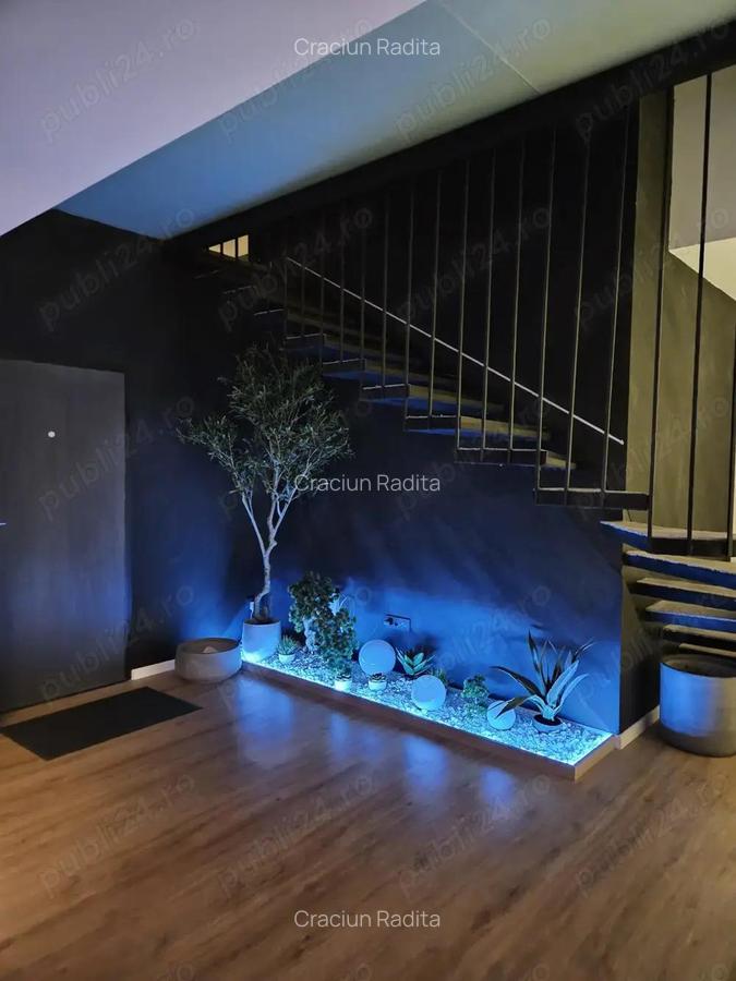 Otopeni Polona, apartament 3 camere, 150 mp, scara interioara, mobilat si utilat lux - 18