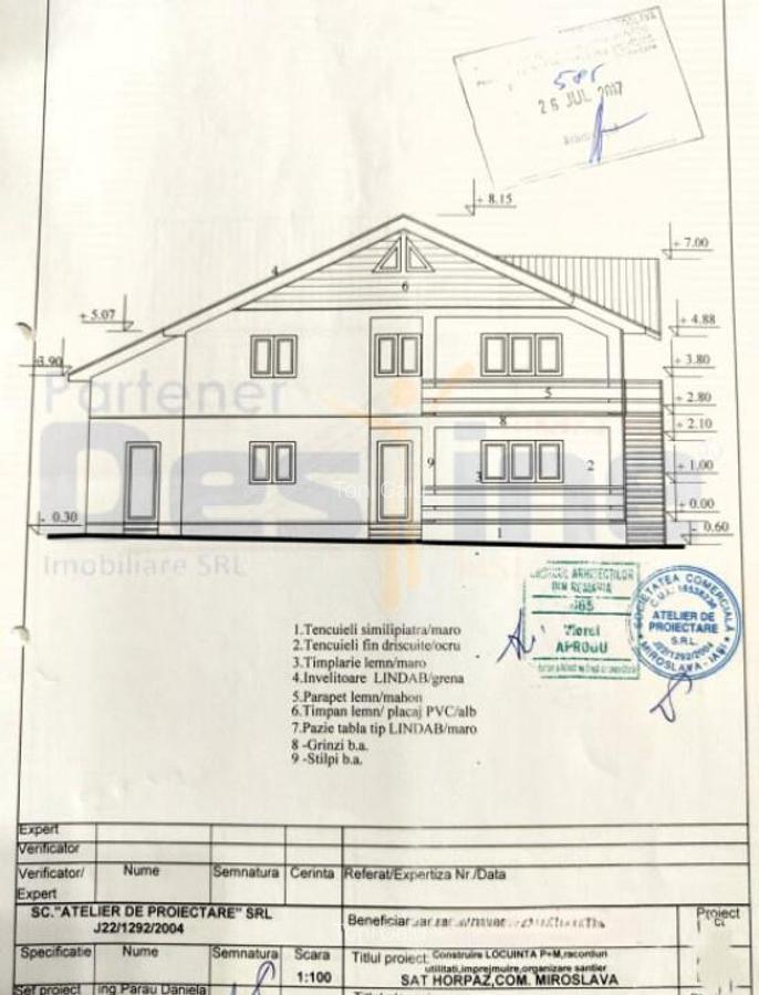 Horpaz Casa individuala P+M 208 mp utili + 650 mp teren + - 13
