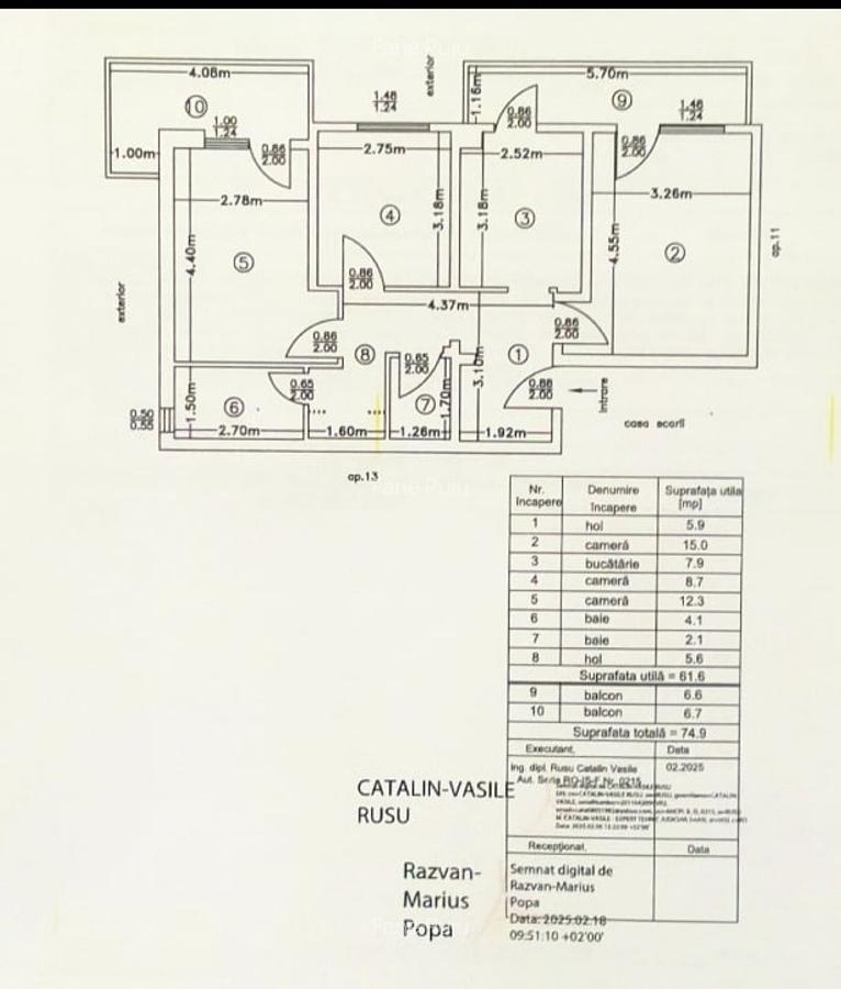Vând ap.3 camere ESPLANADĂ - 1 Vând ap.3 camere ESPLANADĂ - 1