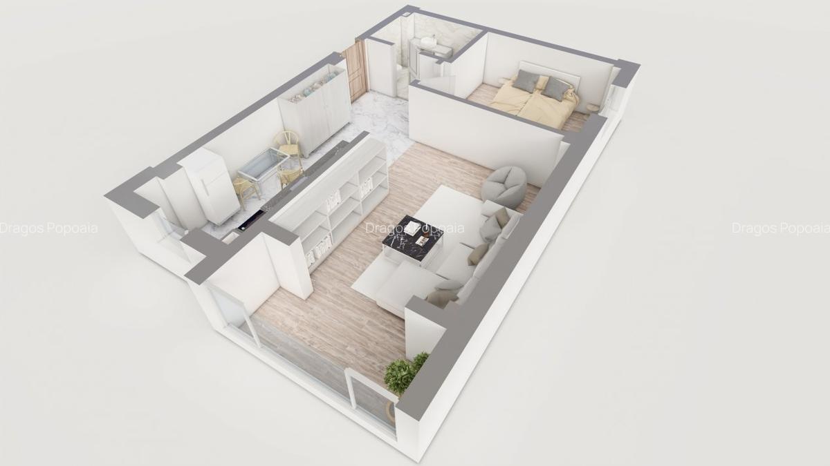 TVA 9% INCLUS! COMISION 0% ! 2 CAMERE BLOC NOU POPAS PACURARI - 5