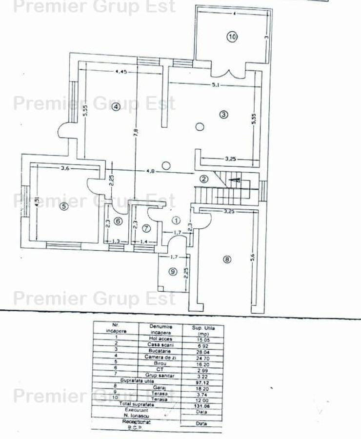 Casă cu 5 camere în Central - 15