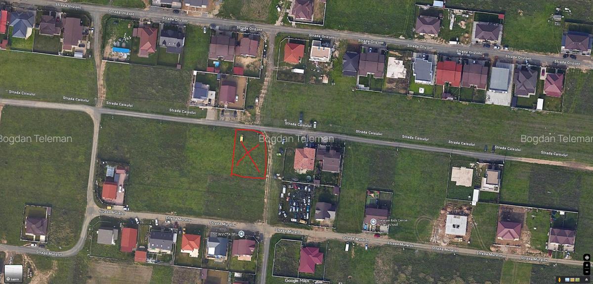 Vand parcela 655mp cu utilitati in Chisoda si case construite langa - 2