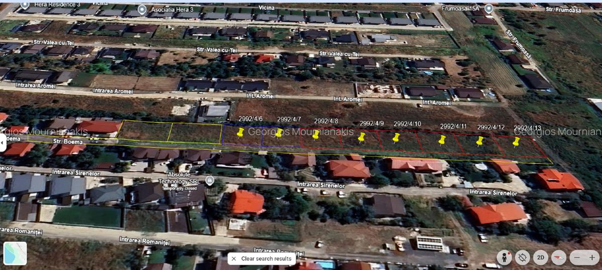 Domnesti, Strada Boema (Fortului), Intravilan, 4,080 mp - 1