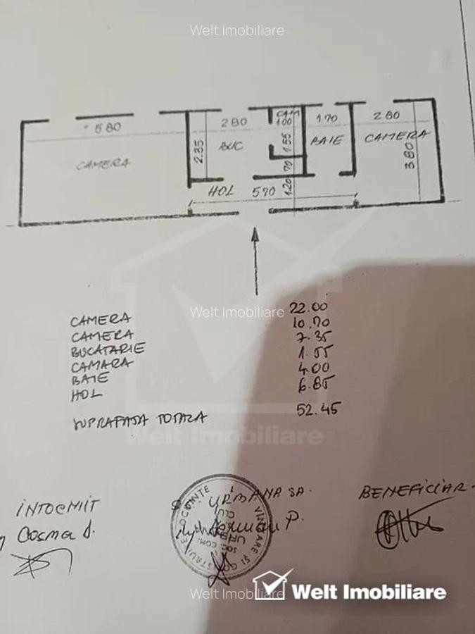 Apartament 2 camere de vanzare, Manastur - 9