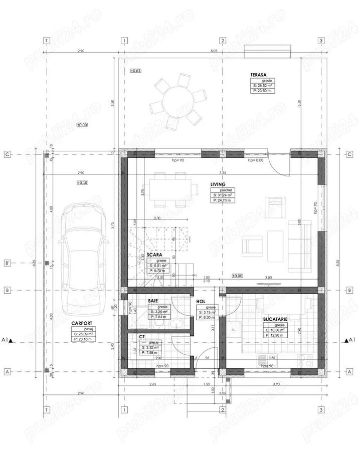 Casa noua, AVANS DOAR 10000 EURO !!! Cartier Athena, comision 0% - 2