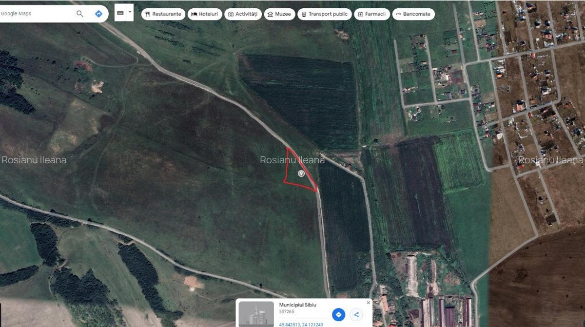 Teren 1.100 mp Sibiu, zona Dealul Sibiului - 1