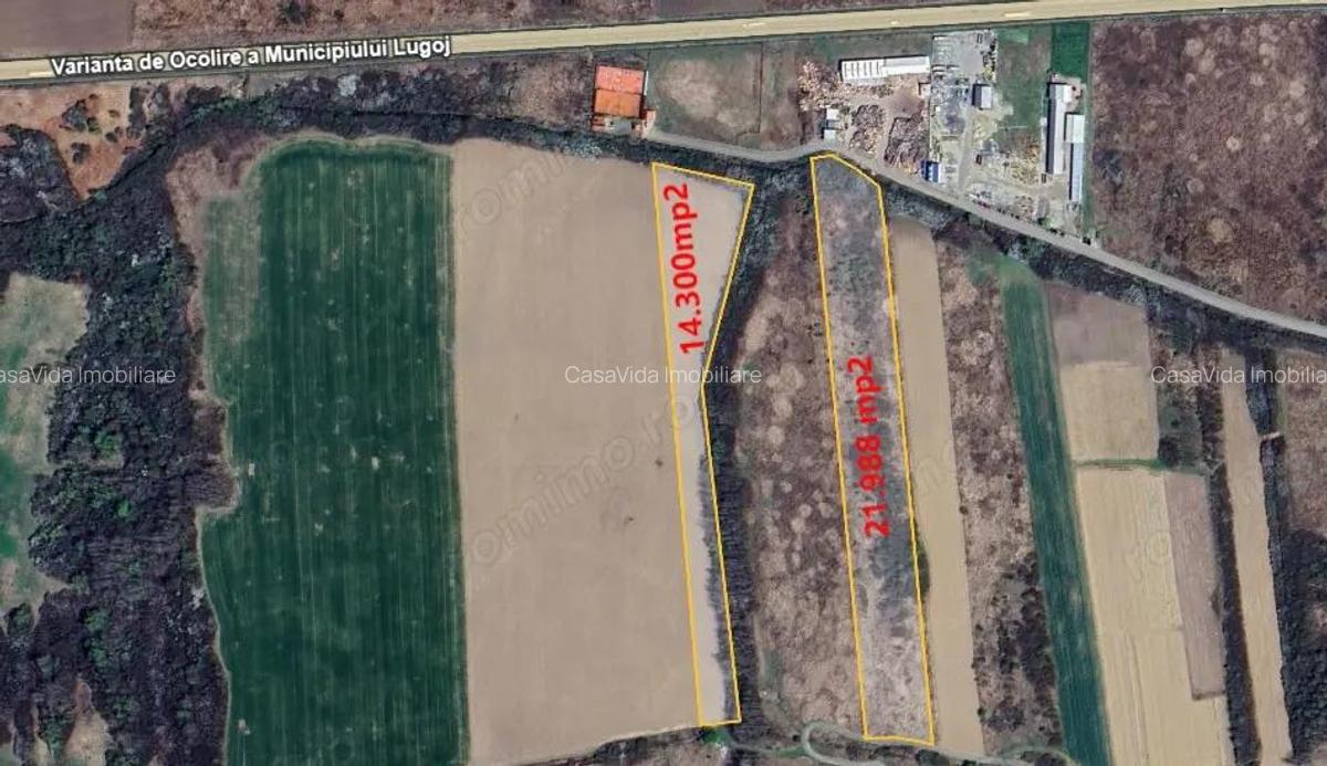 Teren extravilan de vanzare in Lugoj - 1