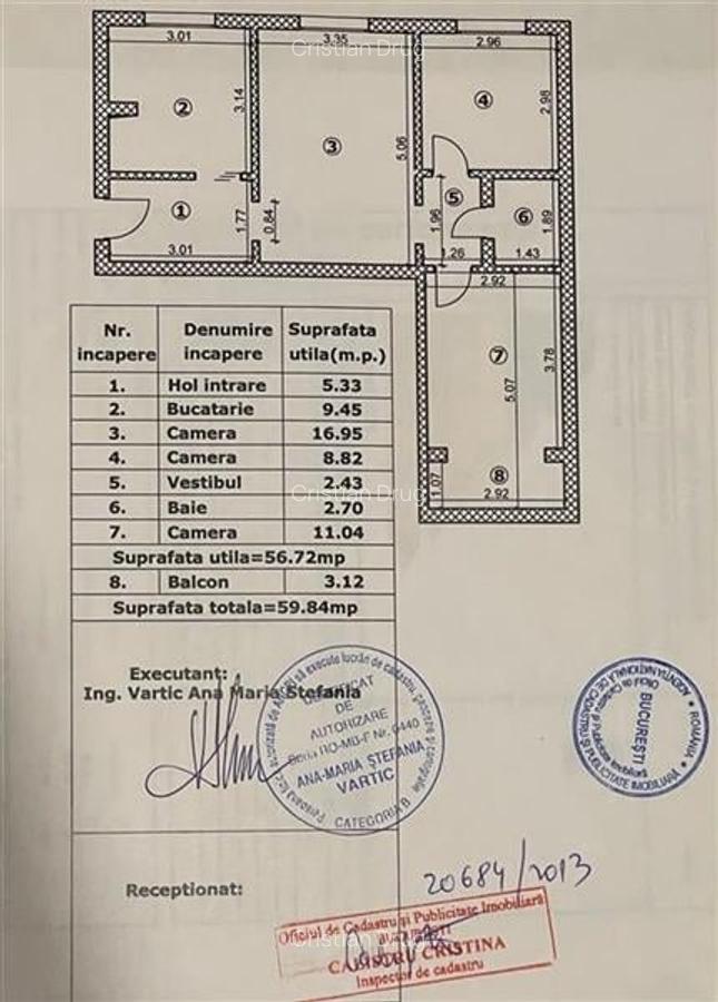 Apartament 3 camere 1 Decembrie 1918 - 9