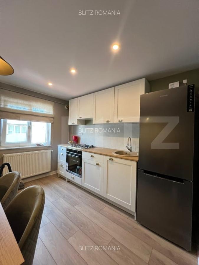 Apartament renovat, 2 camere, 50 mp, geam la baie, zona George Enescu - 9