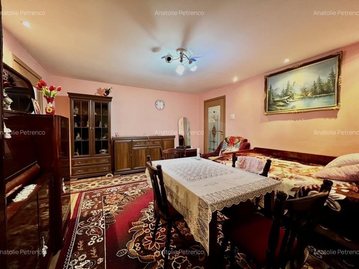 Apartament 2 camere, parter, semidecomandat, 53mp utili+balcon, zona Girocului - 2