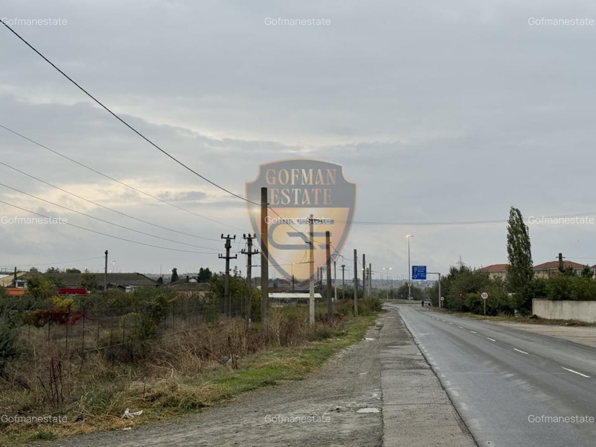 Teren pe colt intravilan pietruit imprejmuit varianta Ovidiu, Autostrada A2 - 12 Teren pe colt intravilan pietruit imprejmuit varianta Ovidiu, Autostrada A2 - 12