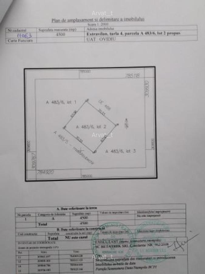 Varianta Constanta-Ovidiu, proprietar, vand parcele teren - 1 Varianta Constanta-Ovidiu, proprietar, vand parcele teren - 1