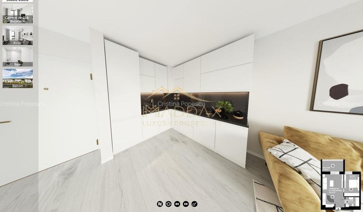 Studio Dublu *62.44mp* + Parcare // Baneasa Forest View - 19