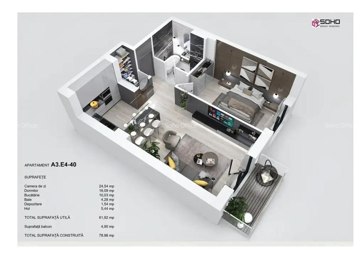 Apartament 2 camere - 1