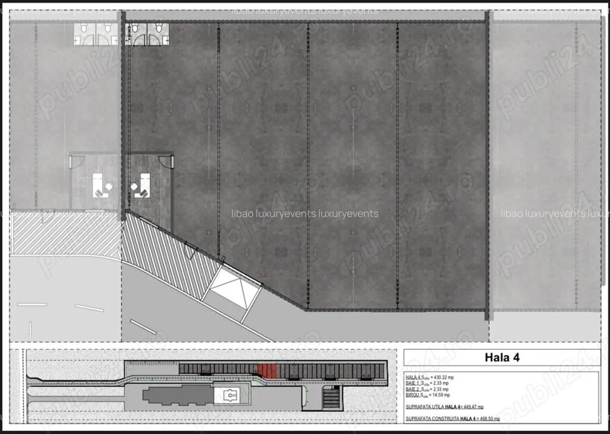 Hale de vanzare TUNARI - 1.250 euro mp - 7