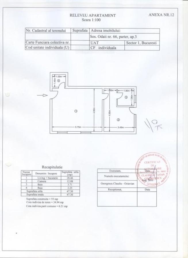 Apartament cu două camere - 5