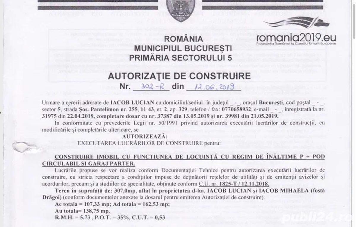 Teren cu construc?ie nefinalizata - 1