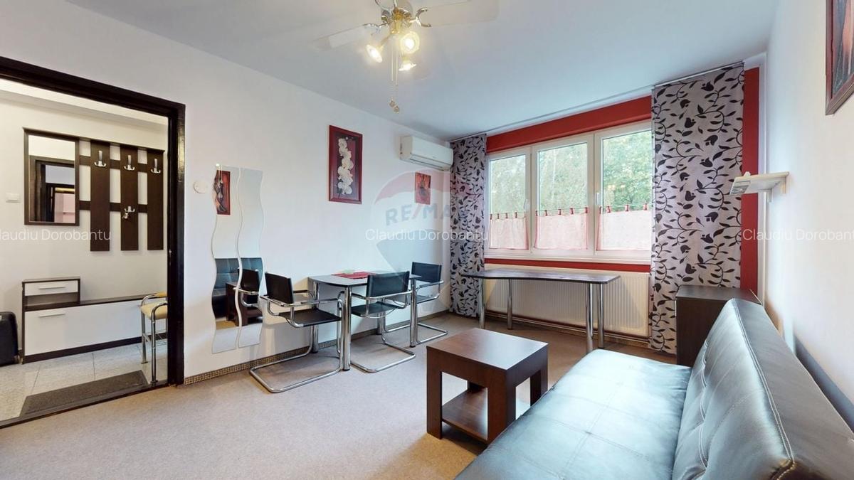 Apartament cu 2 camere semidecomandat, mobilat în Centrul Civic - 2