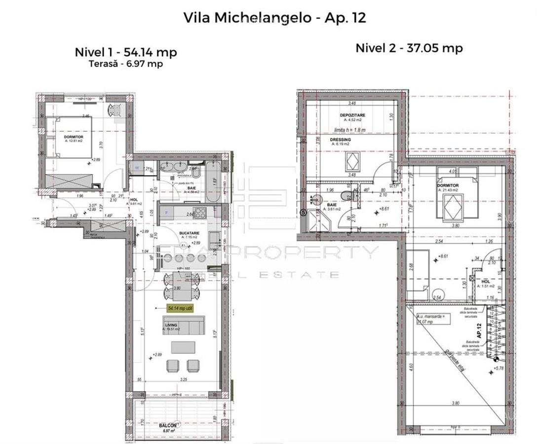 Penthouse de vânzare în Sibiu - Zona Rezidențială Vest, LA CHEIE - 16