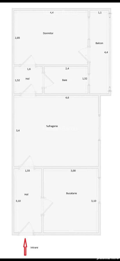 Vand apartament 2 camere - 5