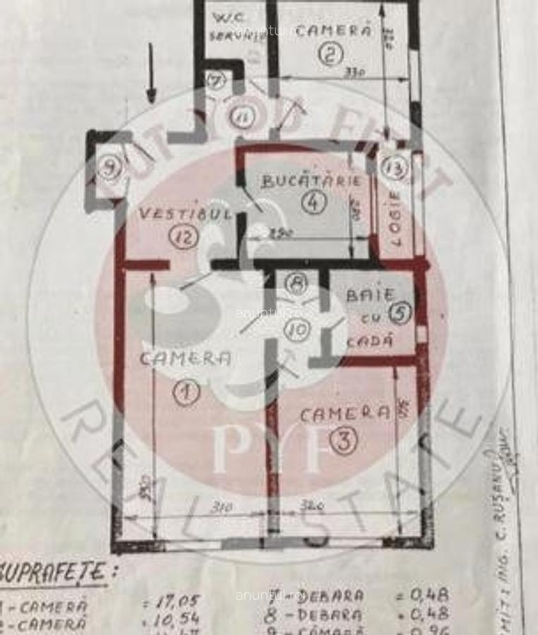 Crangasi | Apartament 3 camere | SemiDecomandata | 69mp | B11466 - 8