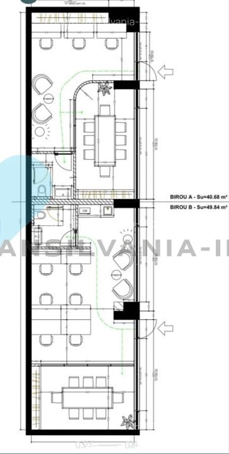 Spatiu de birouri de vanzare - 95 mp, Parter, Str. Constantin Brancusi - 2