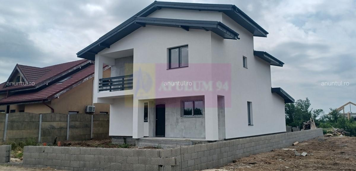 Sabareni, casa parter + etaj, 5 camere, 3 bai, terasa acoperita, CT - 1