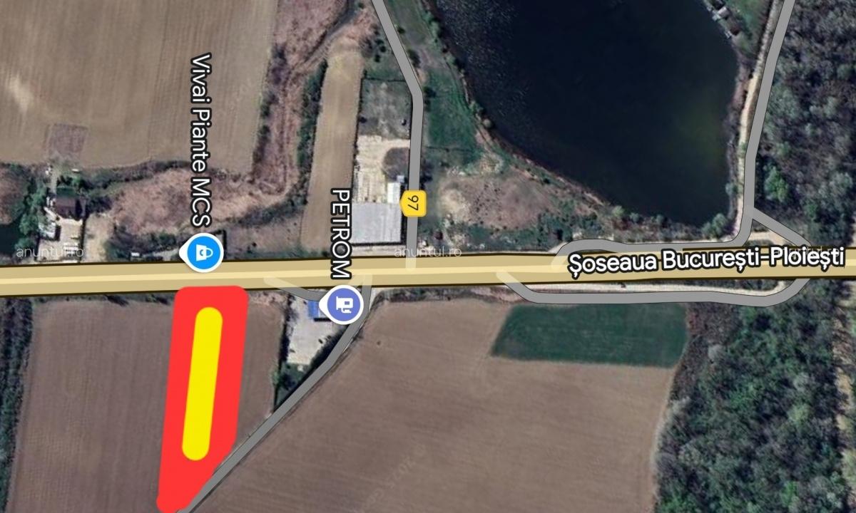 DN1 Potigrafu. Oportunitate! Teren dezvoltare, curent electric - 1