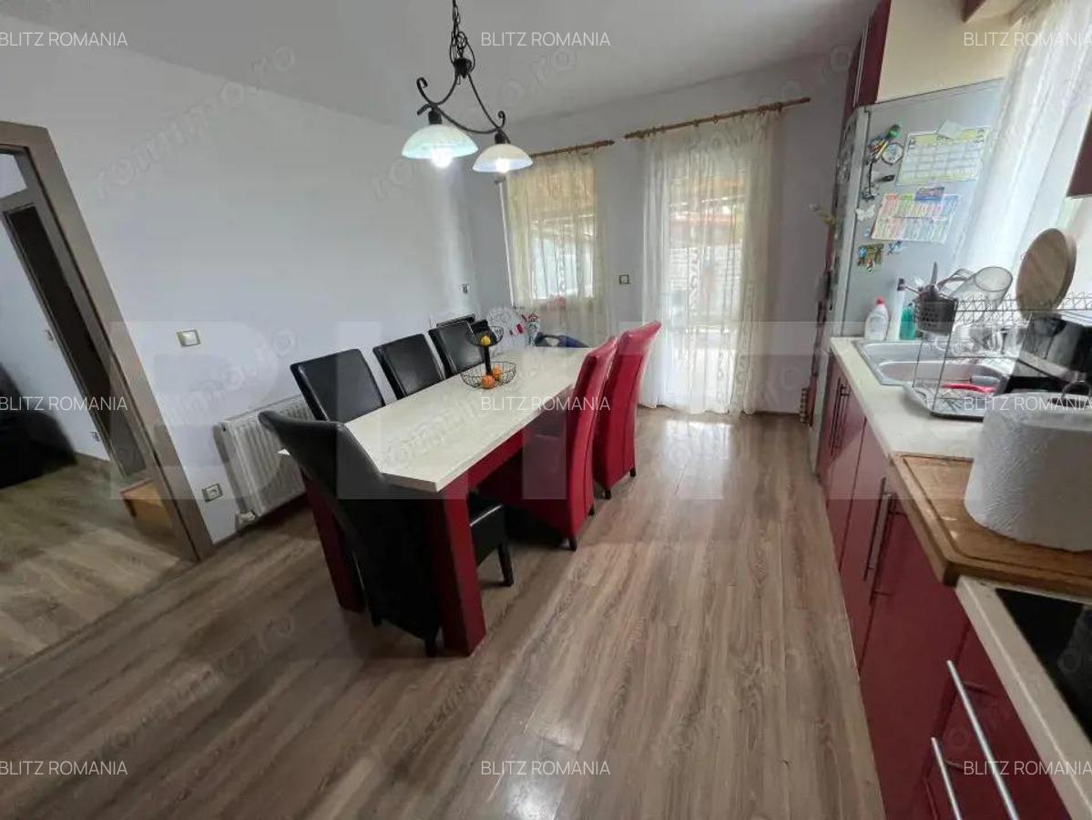 Casa de lemn autentica, 4 camere + incalzire cu ?emineu ?i centrala pe lemne - 11