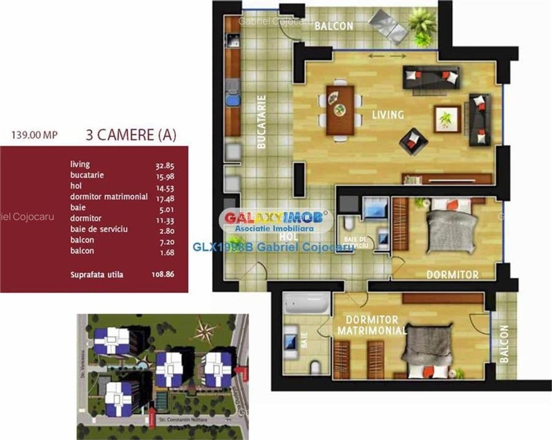 Apartament modern cu 3 camere in Complexul InCity - Dristor - 2