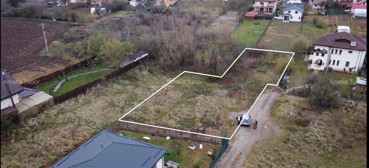 Loc de casa cu utilita?i, 944mp, 29m deschidere, Cioflice - 2