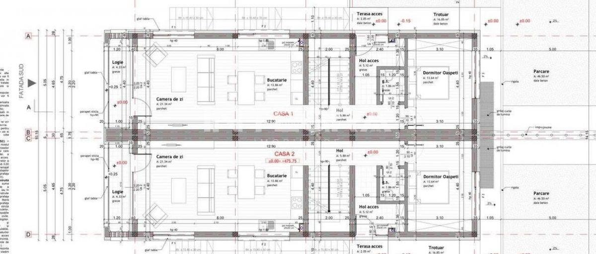 Casa Finisata | 193Mp  cu  Terasa Panoramica 65Mp | Parcare | Cart. Tineretului - 16 Casa Finisata | 193Mp  cu  Terasa Panoramica 65Mp | Parcare | Cart. Tineretului - 16