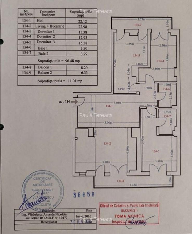 Apartament cu 4 camere decomandat, mobilat în Olteniței - 28