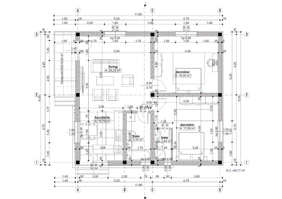 Casa de vanzare - Platou Trivale, zona Magic - Proiect Artemis - 3 Casa de vanzare - Platou Trivale, zona Magic - Proiect Artemis - 3