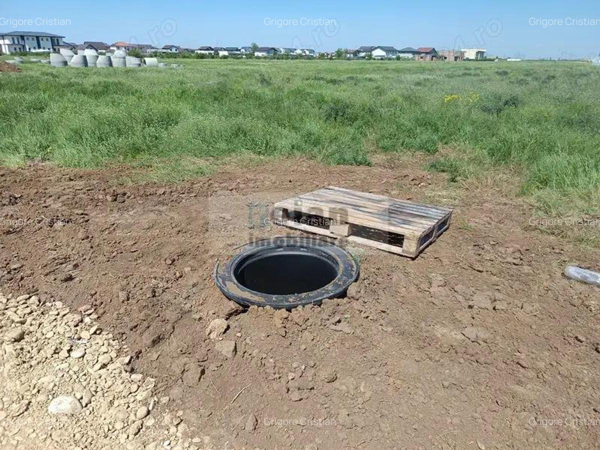 Domnesti - Str Cetinei, 718 Mp Intravilan, Deschidere 28, Utilitati - 9