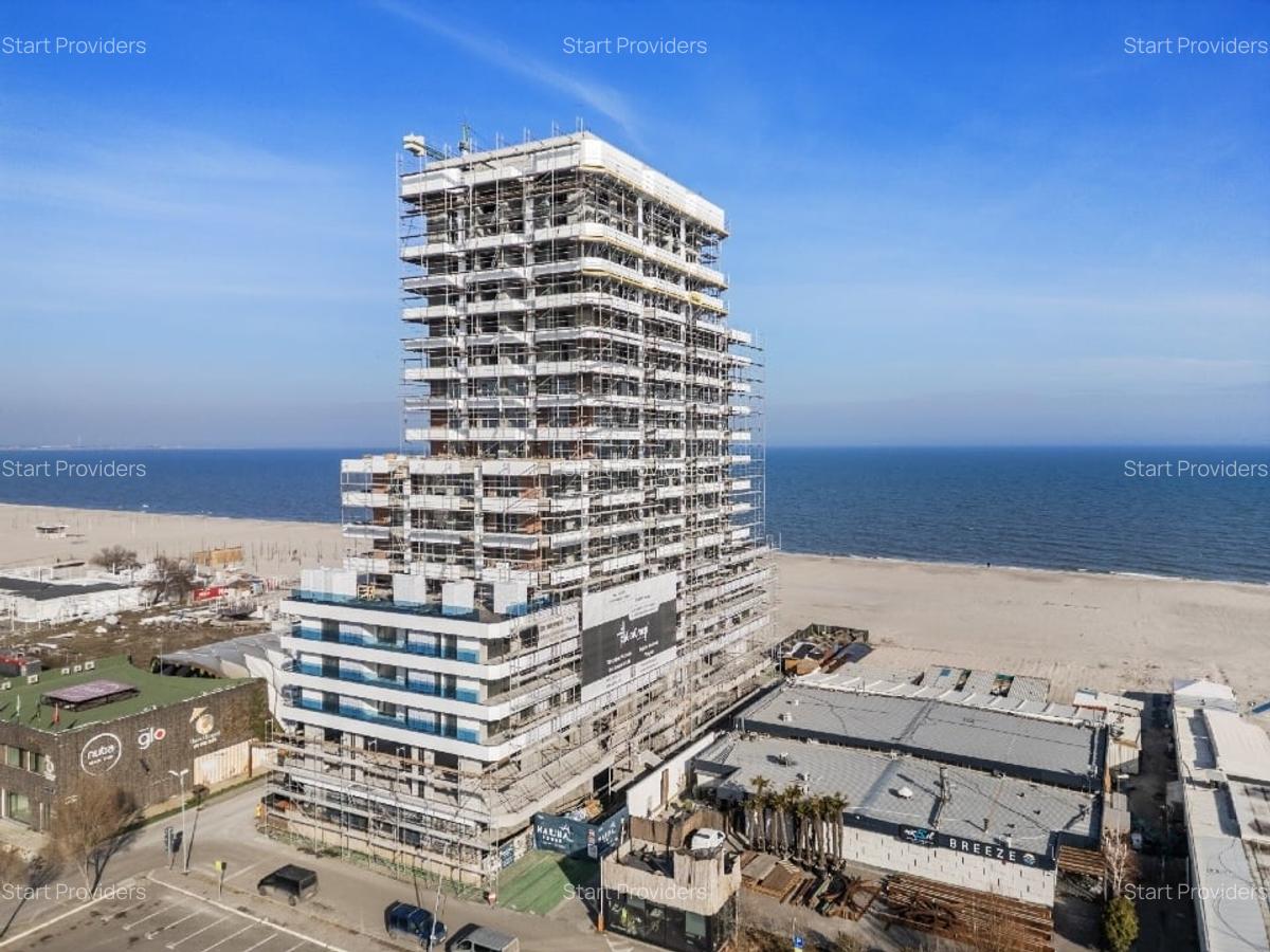 Se accepta plata BTC/ETH - apartament  lux 2 camere Marina Tower Mamaia - 3