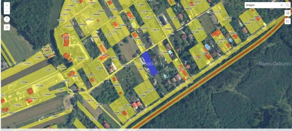 Teren de vanzare ASTORIA Snagov str. Nucului - 1