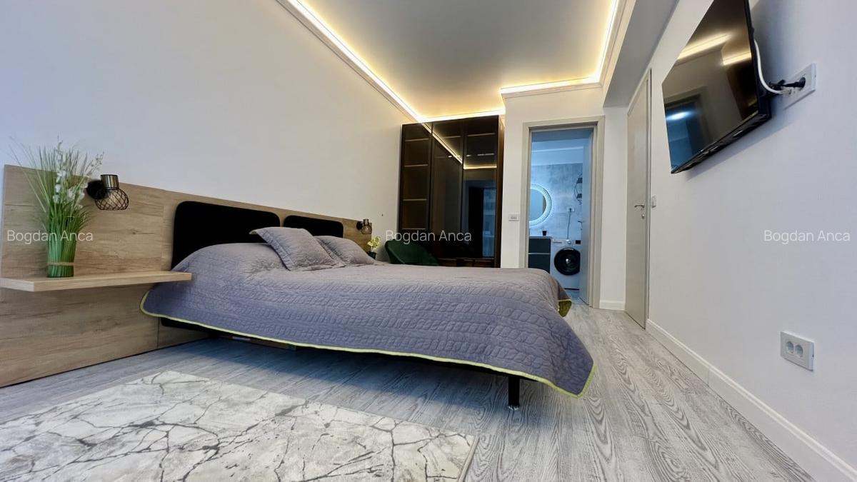 Apartament cu 2 camere semidecomandat, mobilat în Nord - 4