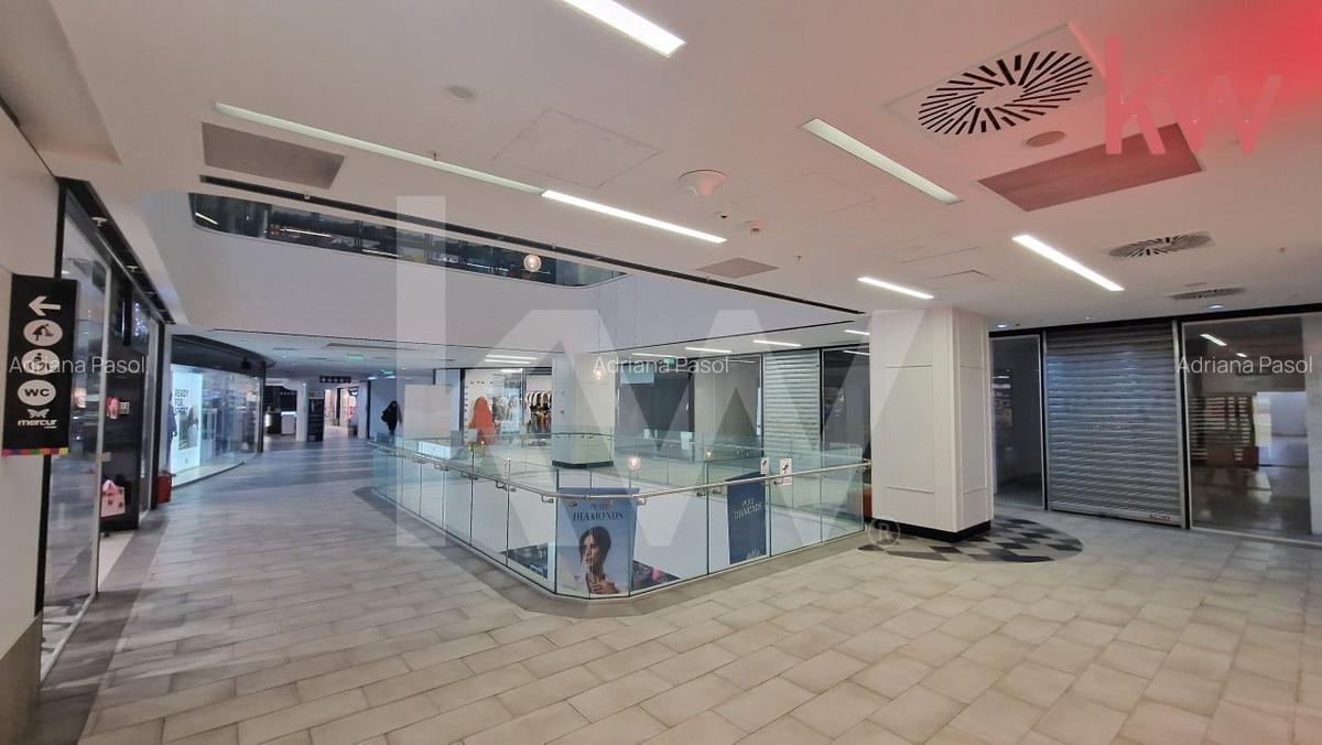 Spatii de inchiriat in complexul comercial Mercur la etajul 1 - 4