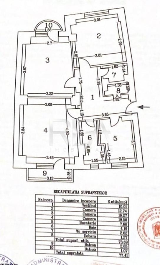 3 camere - 2 bai - Crangasi vizavi de Stadionul Giulesti - 7