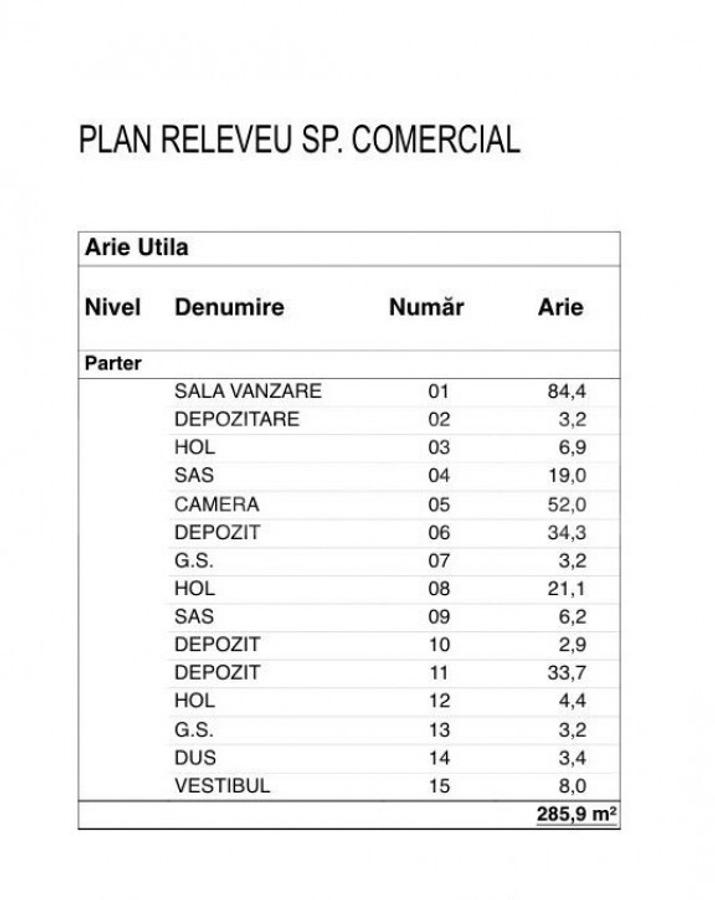 Spatiu comercial de inchiriat, 285 mp, zona Calvaria - 3