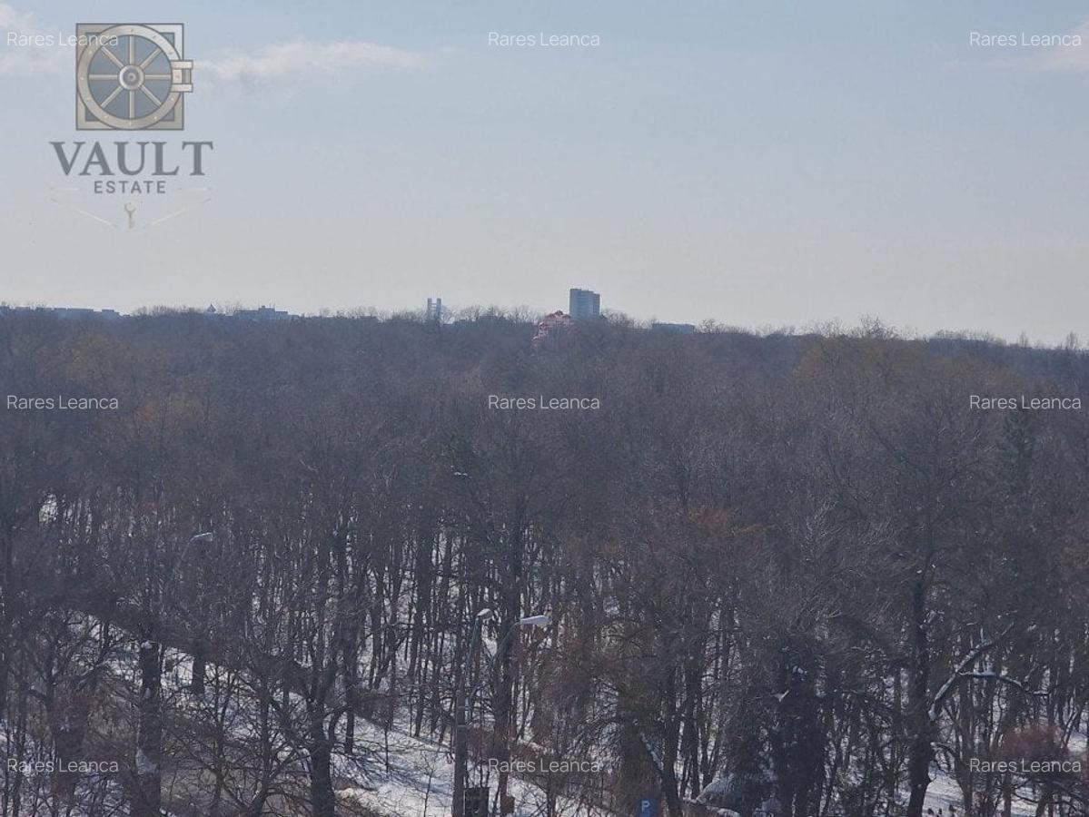 Apartament cu vedere la lacul Herastrau - mobilier lemn masiv - parcare - boxa - 2