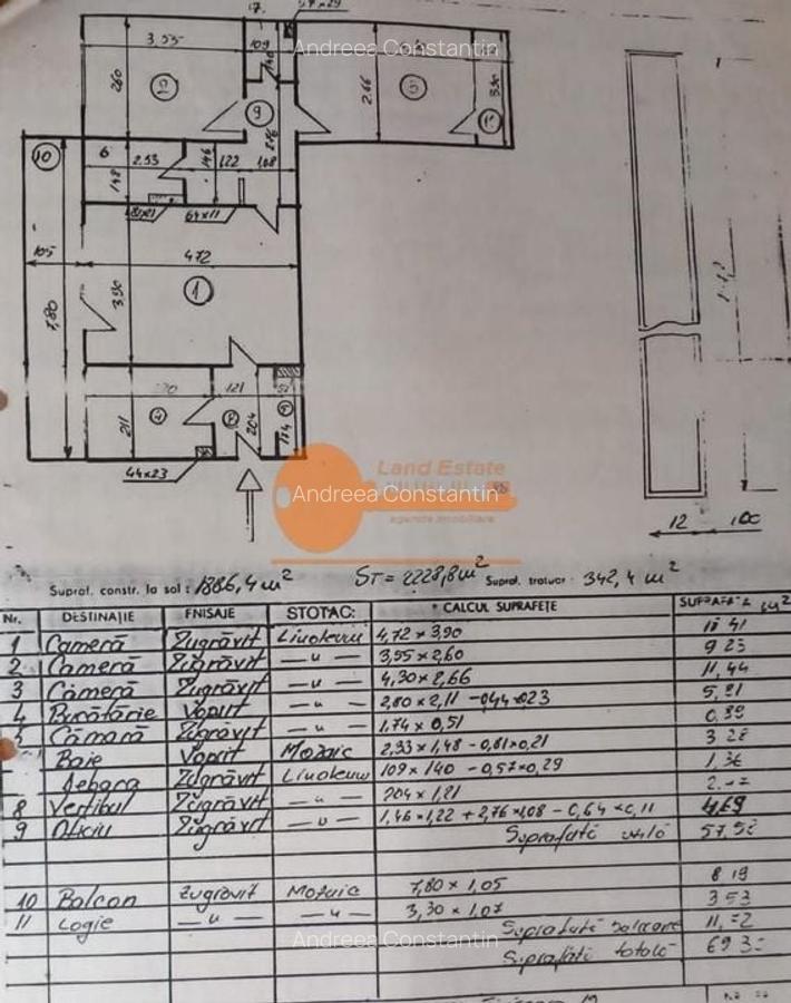 3 camere DrumulTaberei-Afi Cotroceni ( Favorit-Bloc Anvelopat ) - 1