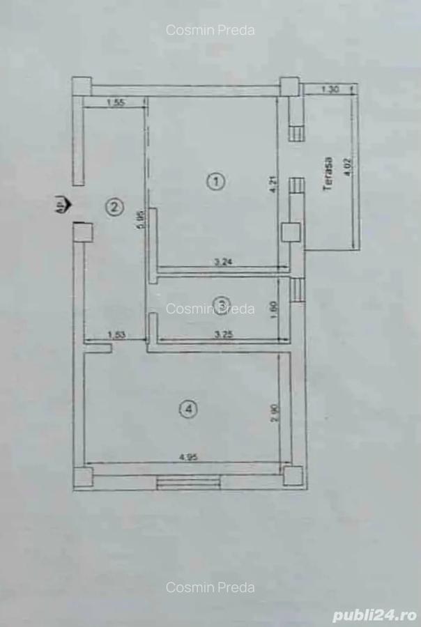 Apartament 2 camere Valea Lupului - 1