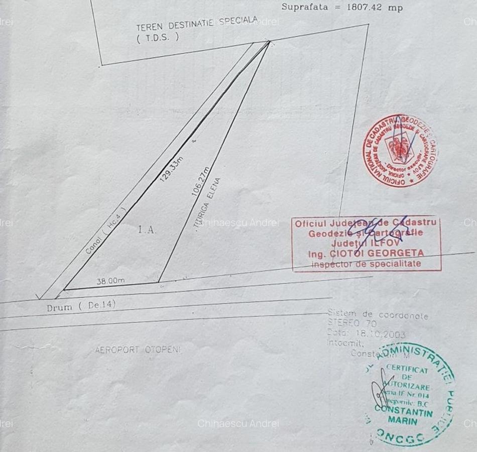 Teren de vanzare Aeroport Otopeni 1800 mp | Cargo | Pista 2 - 8