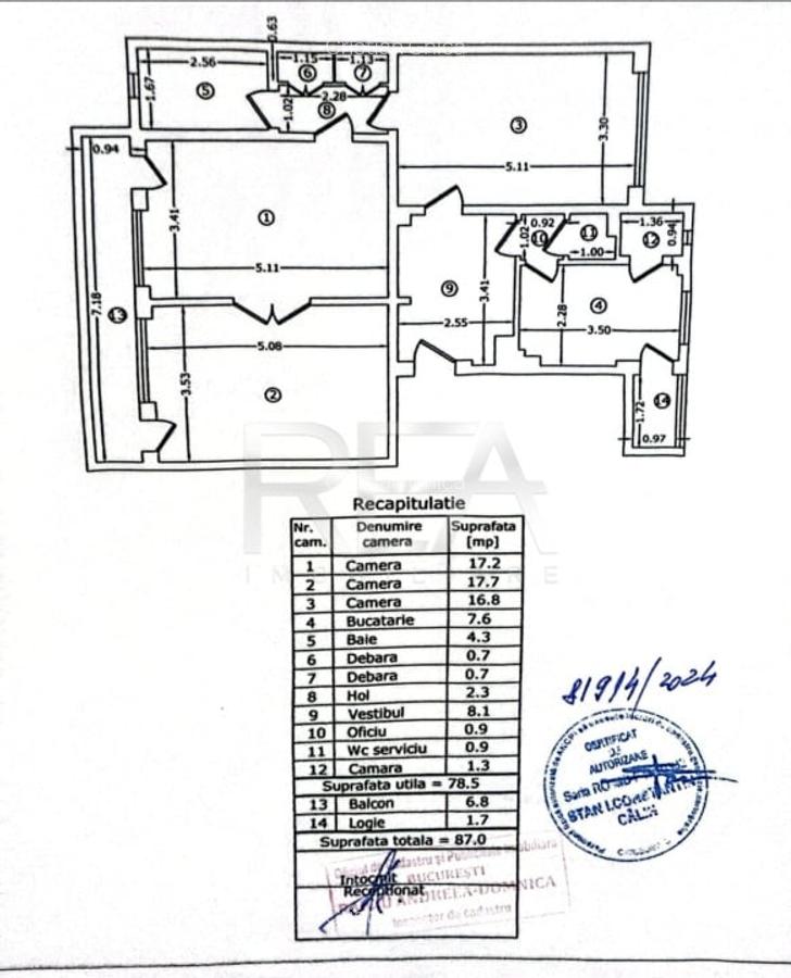 Apartament 3 camere - 13 Apartament 3 camere - 13
