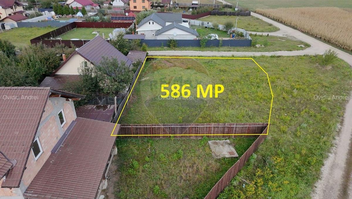 Teren 586mp/2 Deschideri/Halchiu/Cartierul Privighetorii/Apa, curent - 7